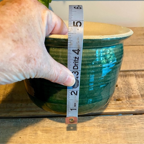 🔥Vintage Signed Glazed Studio Pottery Planter Pot🔥 - Picture 8 of 8
